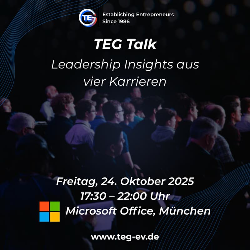 Cover Image for TEG Talk: Leadership Insights aus vier Karrieren