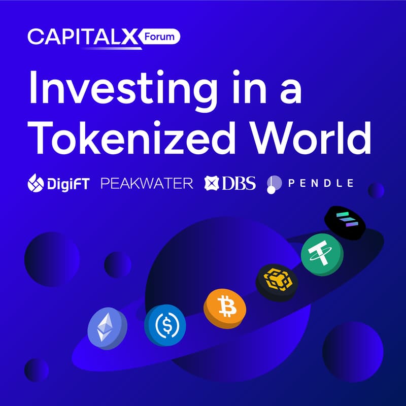Cover Image for CapitalX Forum: Investing in a Tokenized World