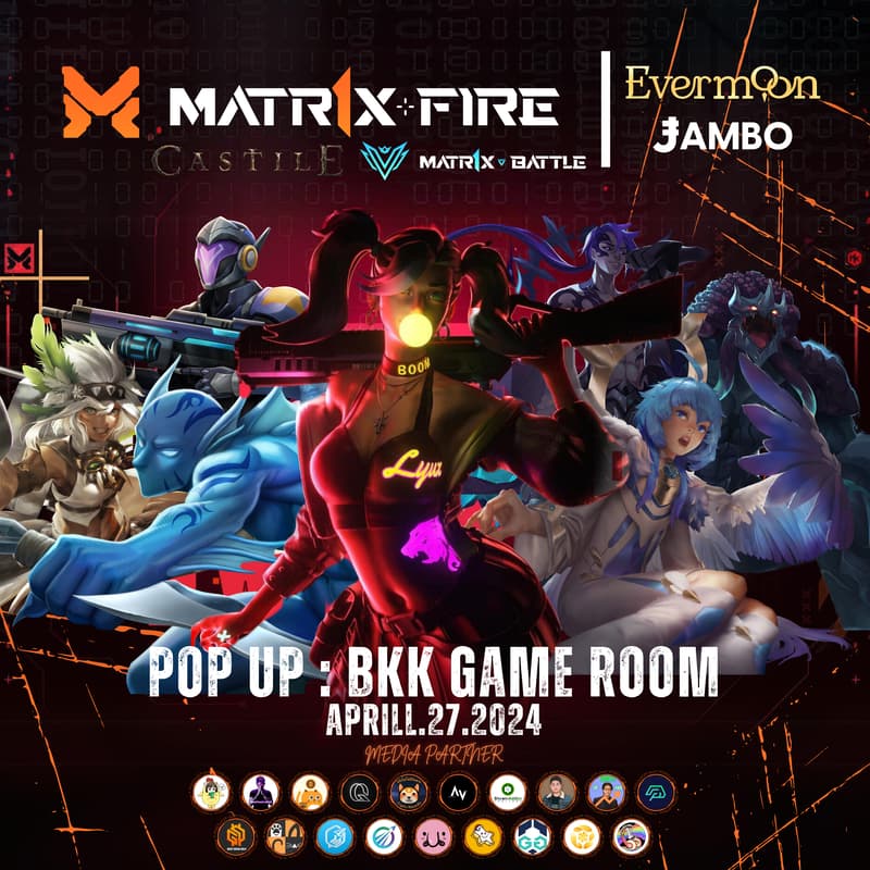 Cover Image for Pop-up: Bangkok Game Room by MATR1X & Evermoon