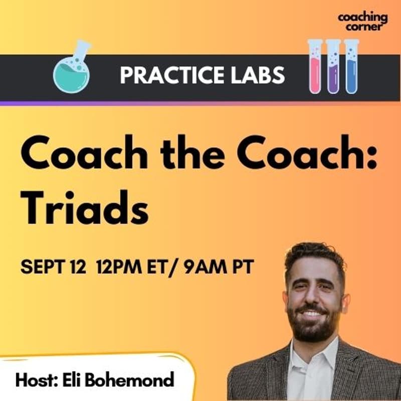 Cover Image for [Practice Labs] Coach the Coach - Triads - Business Edition