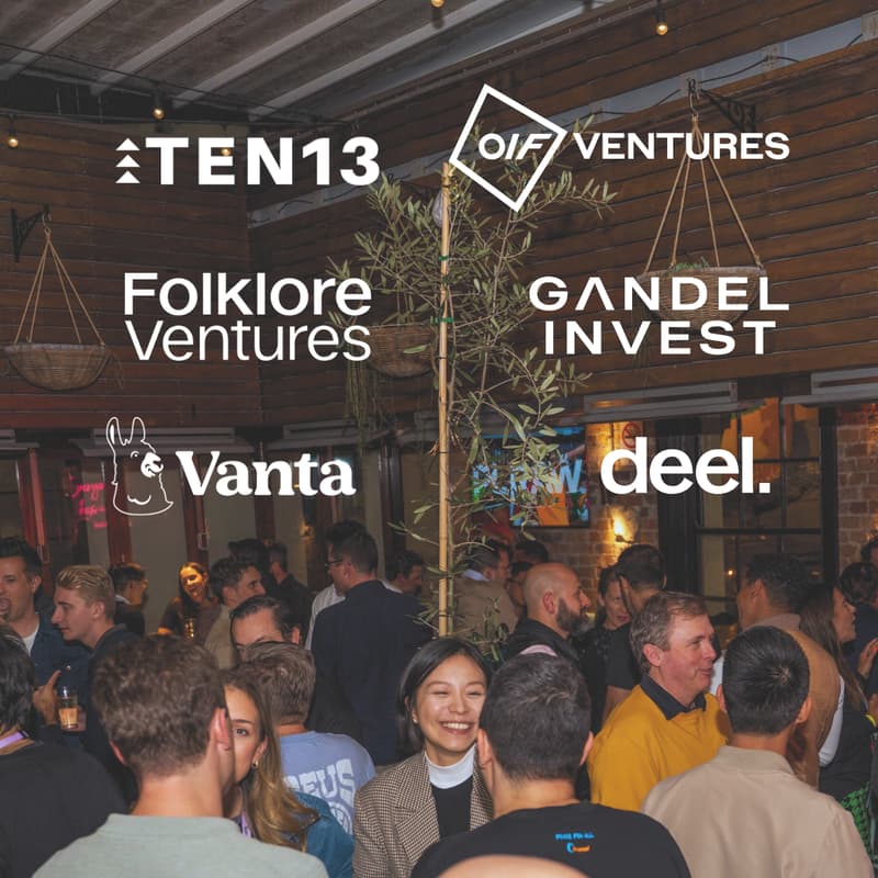 Cover Image for Sydney Tech Mixer by TEN13 + OIF Ventures + Folklore Ventures + Gandel Invest + Vanta + Deel