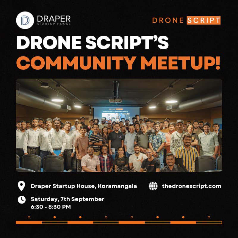 Cover Image for Drone Script's Community Meetup
