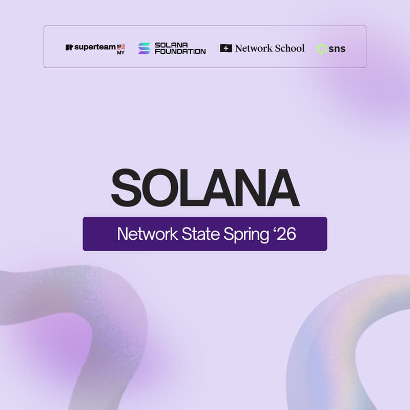 Cover Image for Solana Network State [Spring 2026]