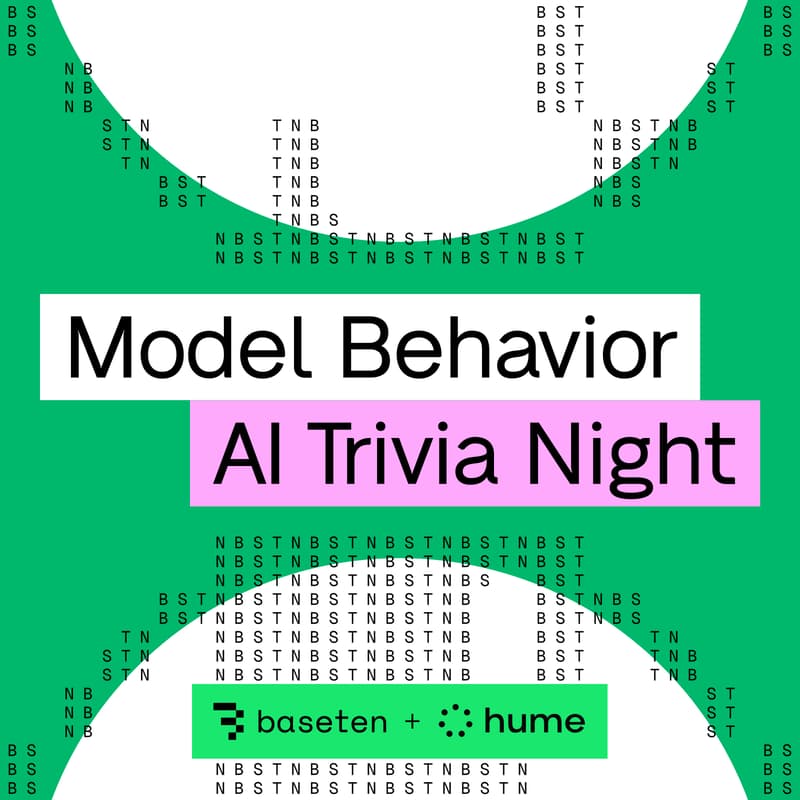 Cover Image for Model Behavior AI Trivia Night with Baseten