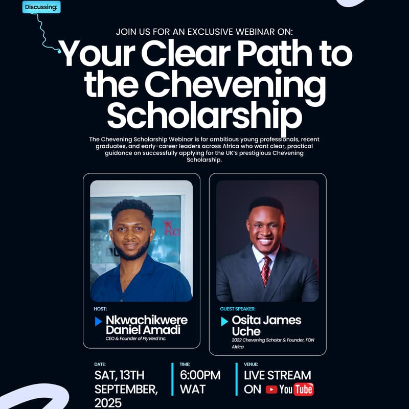 Cover Image for Your Clear Path To The Chevening Scholarship