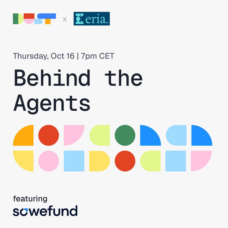 Cover Image for Behind the Agents | Dust x Eria ft. Sowefund