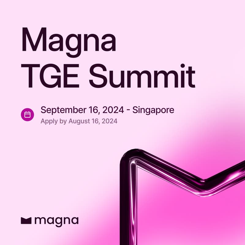 Cover Image for Magna - TGE Summit Token2049