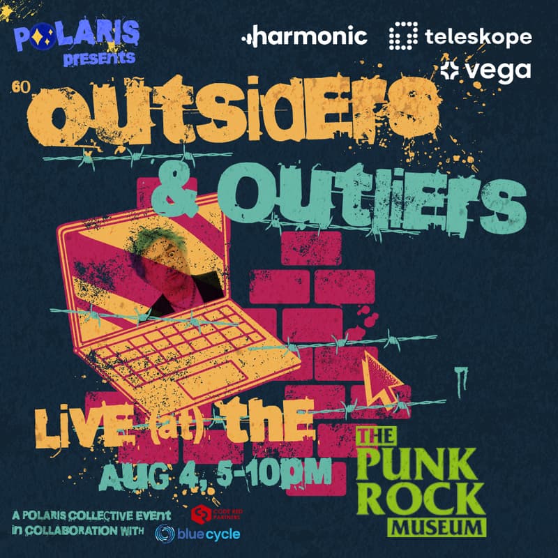 Cover Image for Outsiders & Outliers: Security’s Superpower w/Special Guest NOFX's Fat Mike - Powered by Vega, Harmonic Security, and Teleskope