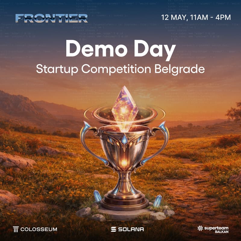 Cover Image for [IRL] Demo Day @ Solana Startup Competition Belgrade