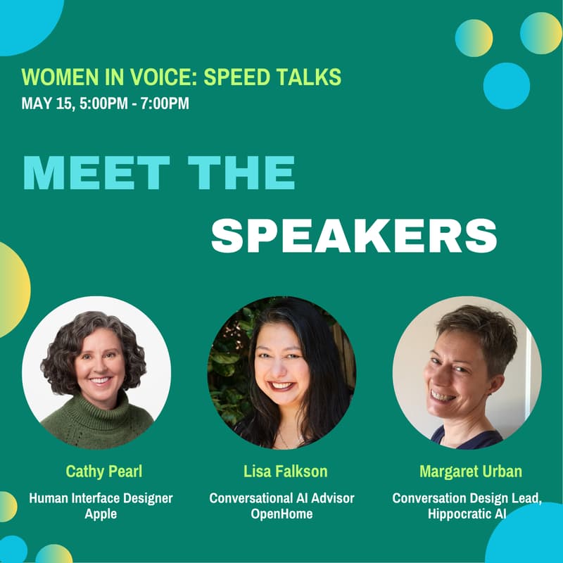 Cover Image for Women in Voice: Speed Talks⚡️