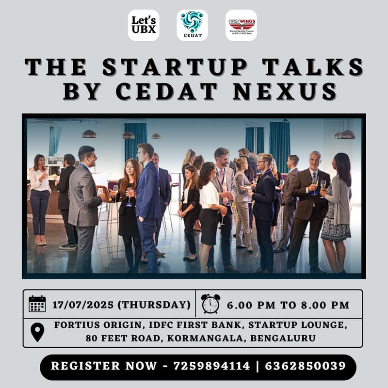 Cover Image for THE STARTUP TALKS BY CEDAT NEXUS