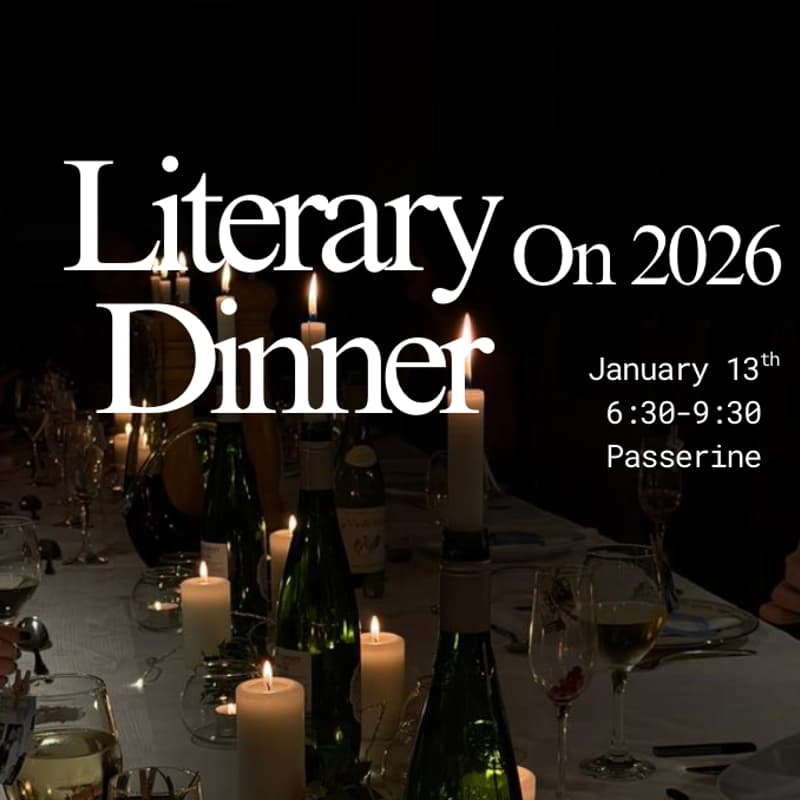 Cover Image for Literary Dinner on 2026