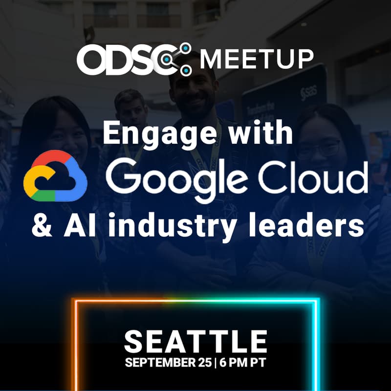 Cover Image for ODSC & Google Cloud AI Meetup in Seattle, WA