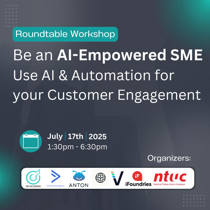 Cover Image for Be an AI-Empowered SME. Use AI and Automation for Customer Engagement