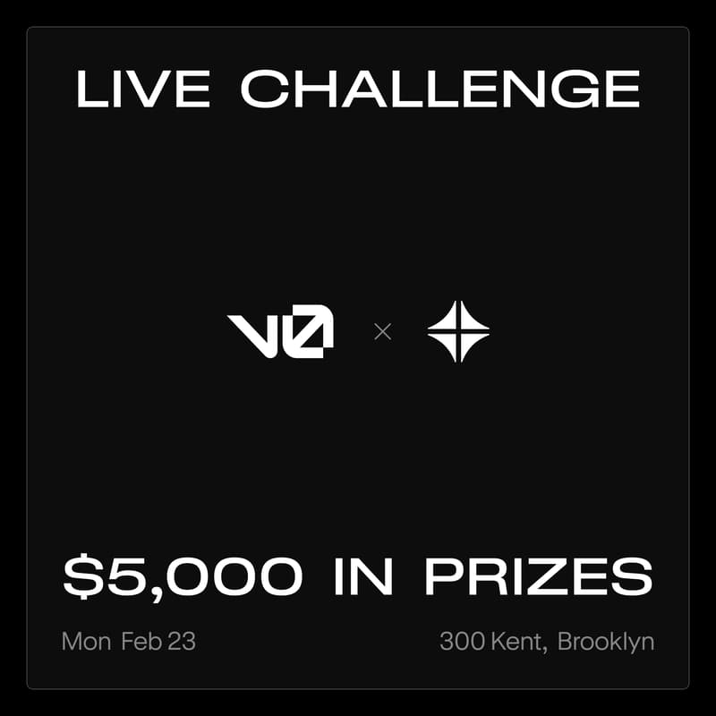 Cover Image for Design your dreams | v0 x Contra Challenge