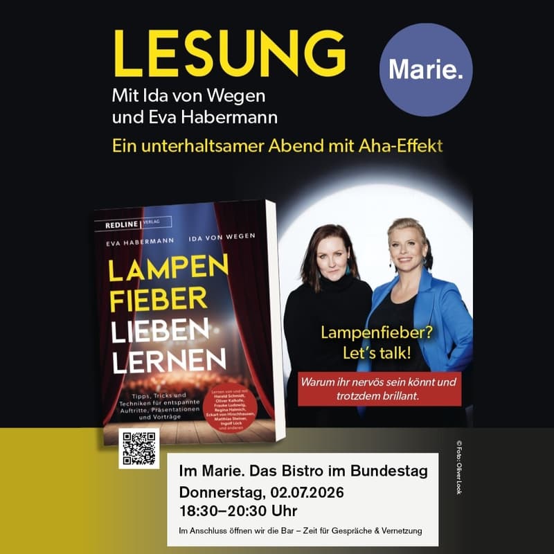 Cover Image for Eva Habermann und Ida von Wegen: Lampenfieber lieben lernen
