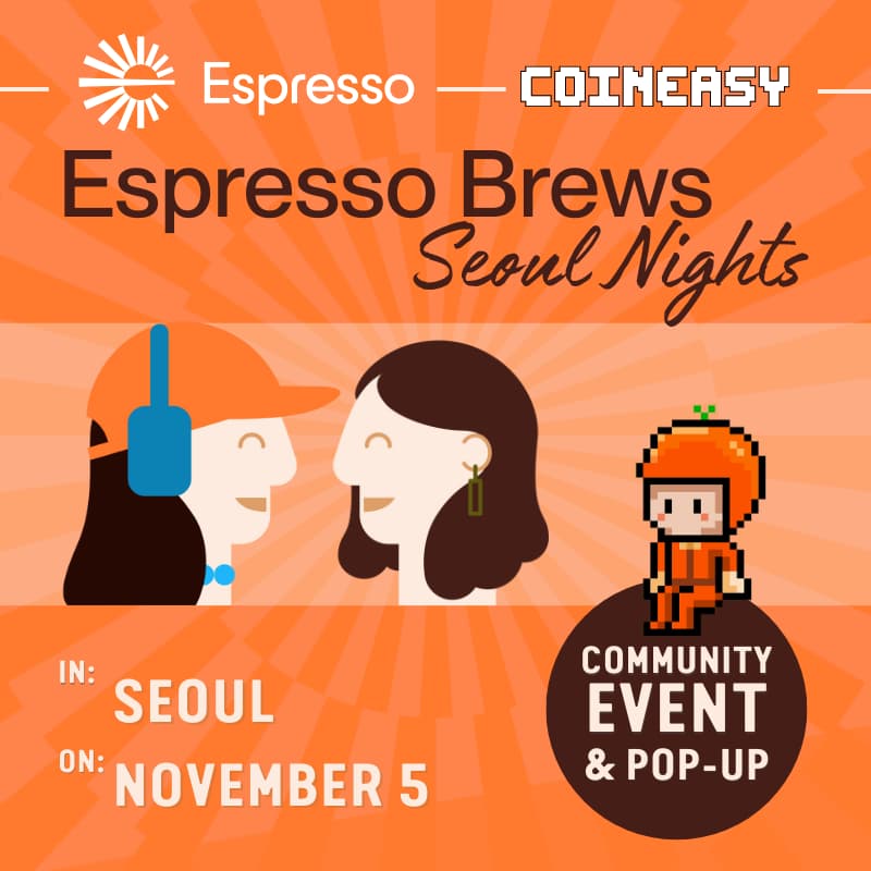 Cover Image for Espresso Brews Seoul Nights | Espresso & CoinEasy