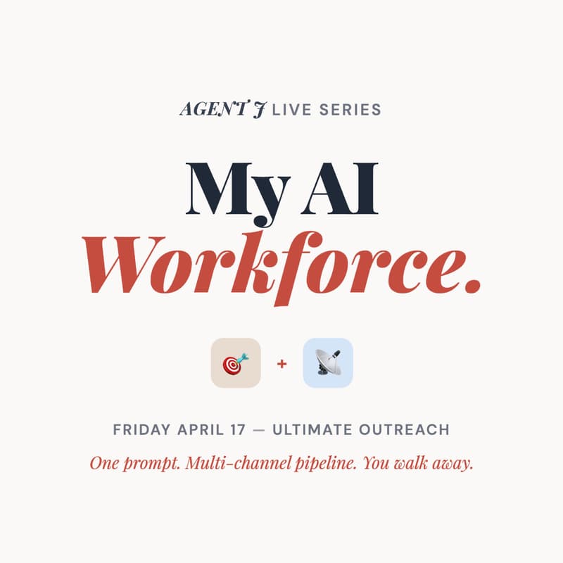 Cover Image for My AI Workforce: The Ultimate Claude Opus 4.7 Outreach Workflow — One Prompt. Multi-Channel Pipeline. You Walk Away.