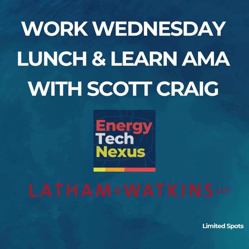 Cover Image for Work Wednesday Lunch & Learn AMA with Scott Craig from Latham & Watkins LLP!