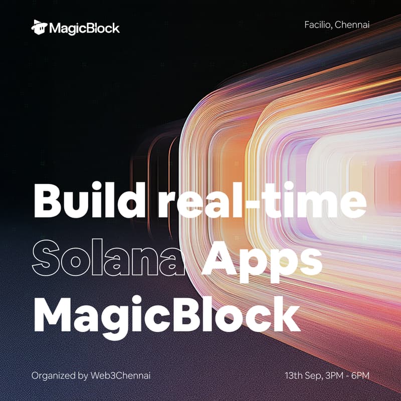 Cover Image for Build real-time Solana Apps with MagicBlock