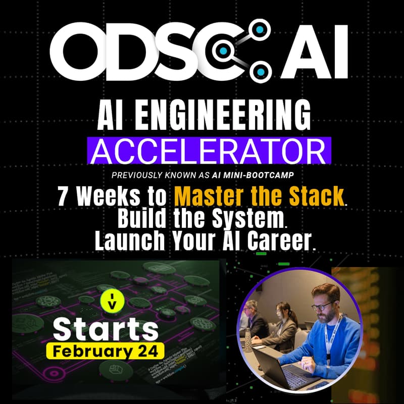 Cover Image for 7-Week ODSC AI Engineering Accelerator 2026 | Virtual