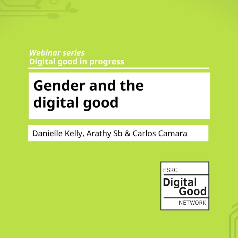 Cover Image for Gender and the digital good