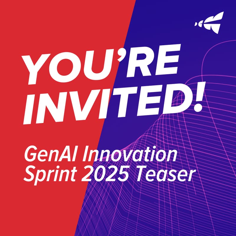 Cover Image for GenAI Innovation Sprint Teaser