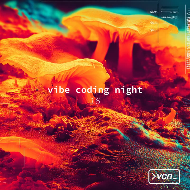 Cover Image for Vibe Coding Night #16 — Vibe Coded Visuals - Open Registration