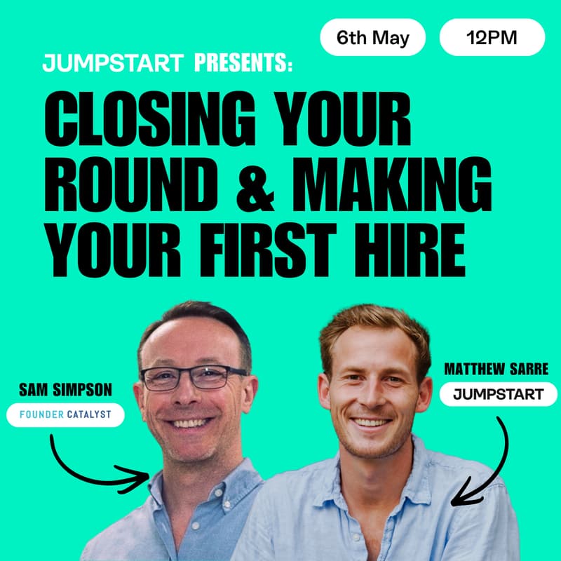 Cover Image for Closing Your Round & Making Your First Hire