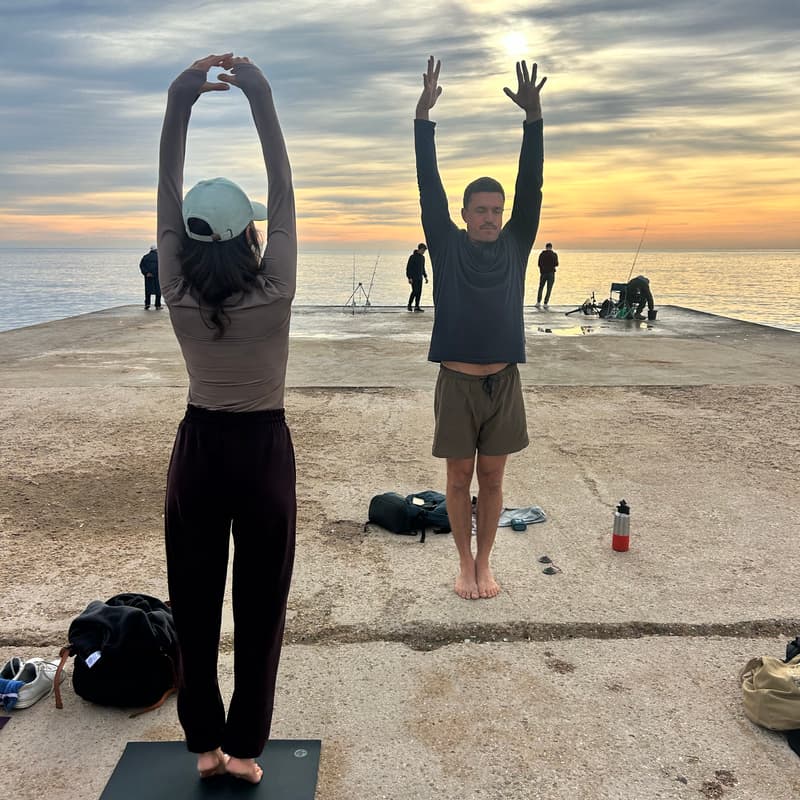 Cover Image for BodhiSunrise Yoga x Take a Break Meditation at the Beach of Gavà Mar ✨