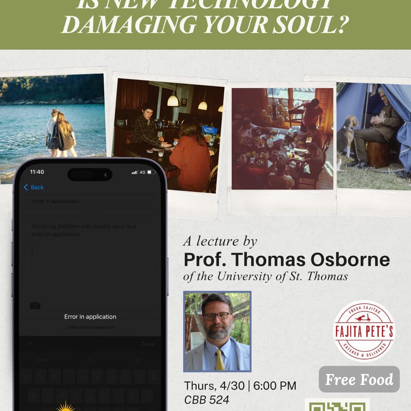 Cover Image for Is New Technology Damaging Your Soul?