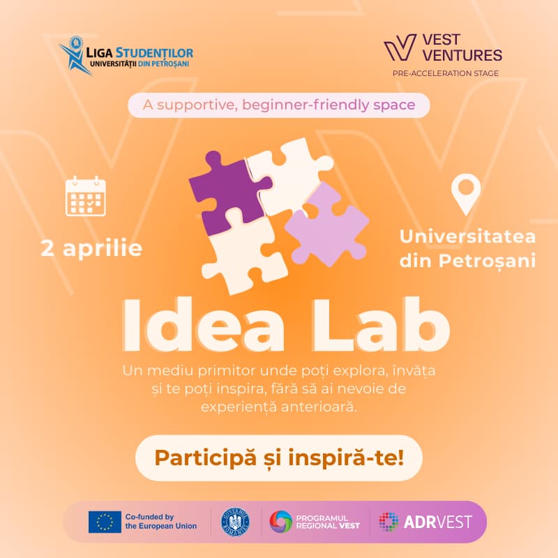 Cover Image for Idea Lab Pre-Acceleration Petroşani