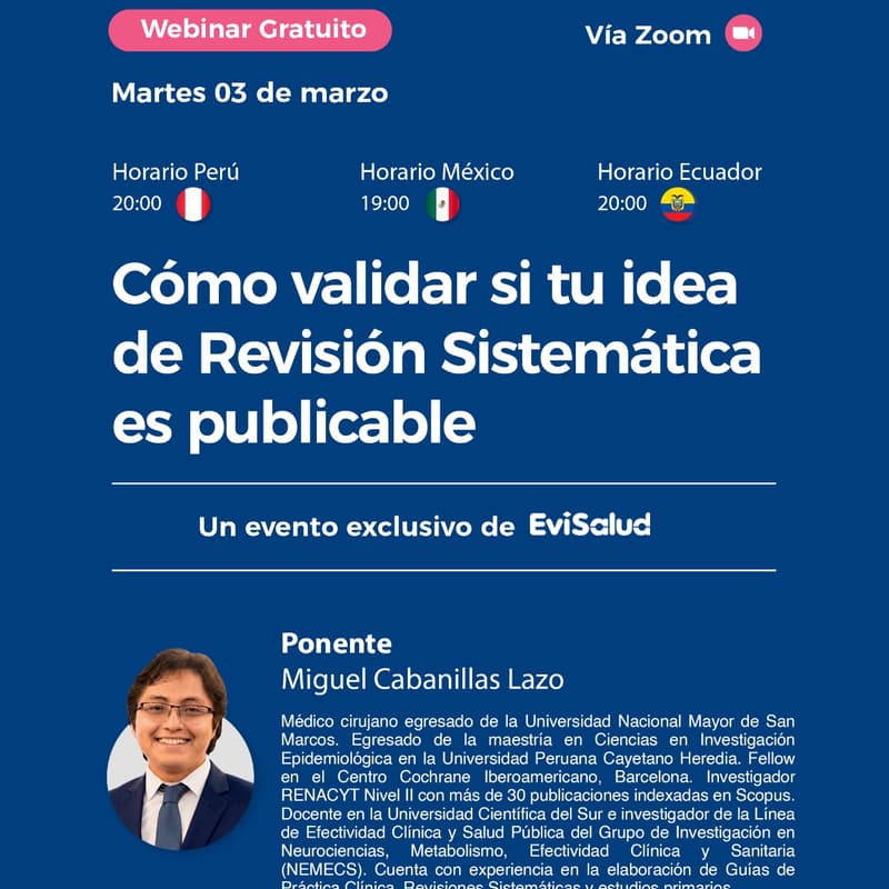 Cover Image for Cómo validar si tu idea de Revisión Sistemática es publicable