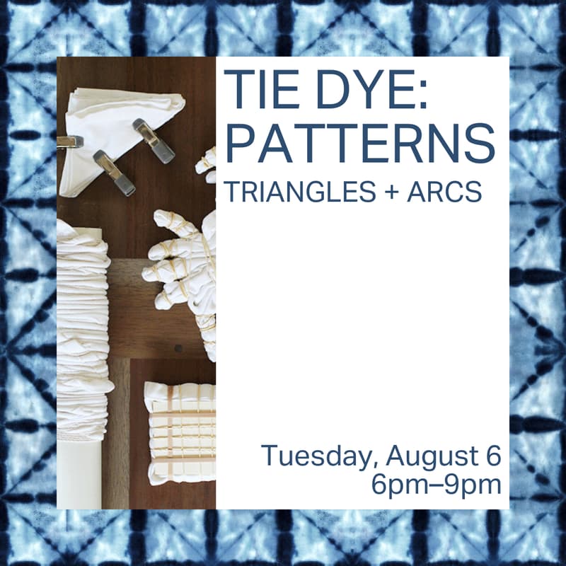 Cover Image for Tie Dye: Patterns [Triangles + Arcs]