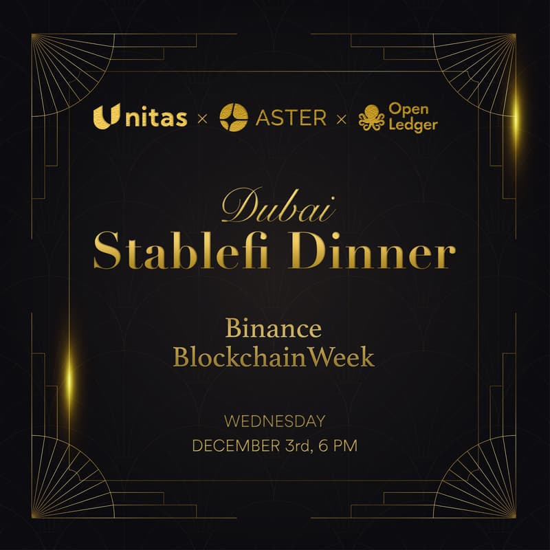 Cover Image for StableFi Dinner @ Binance Blockchain Week 2025