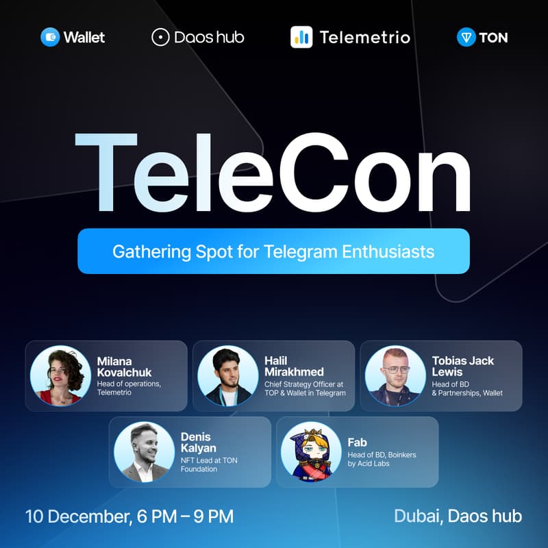 Cover Image for TeleCon: Annual Review of the Telegram Ecosystem