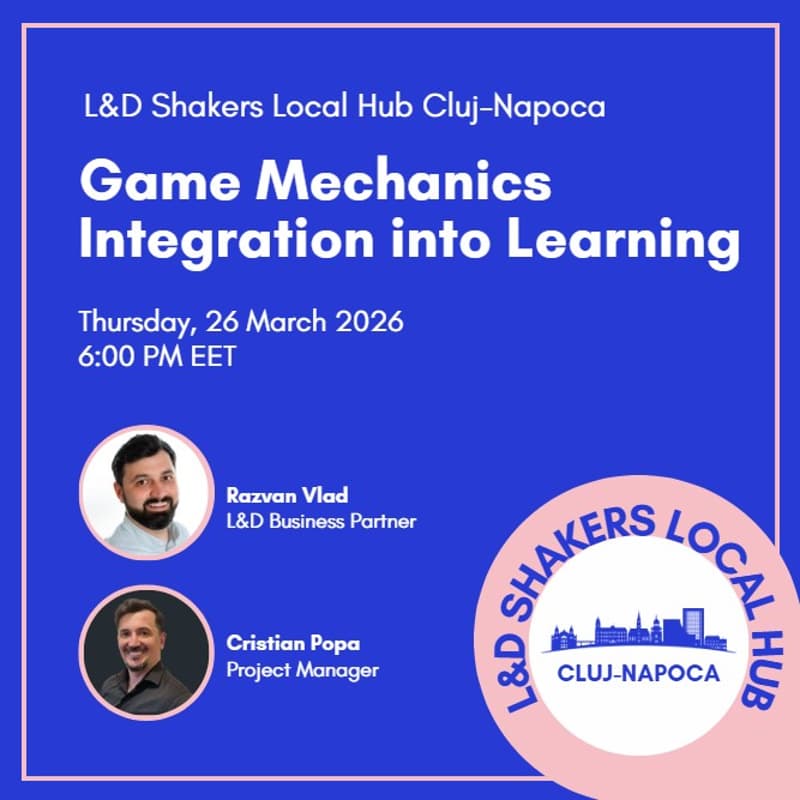 Cover Image for Local Hub Cluj-Napoca: Game Mechanics Integration into Learning