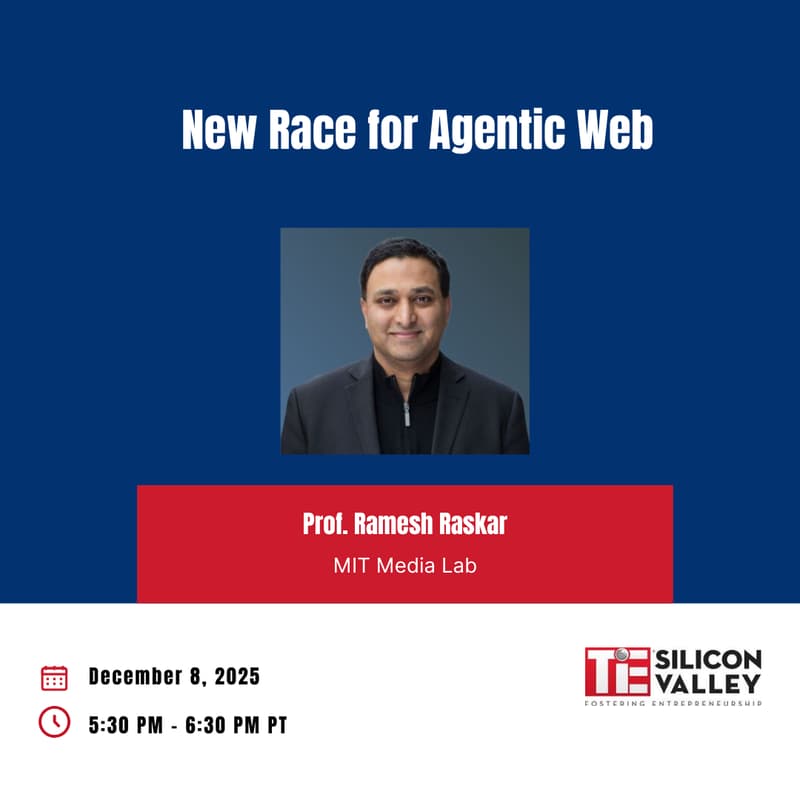 Cover Image for New Race for Agentic Web by TiE Silicon Valley