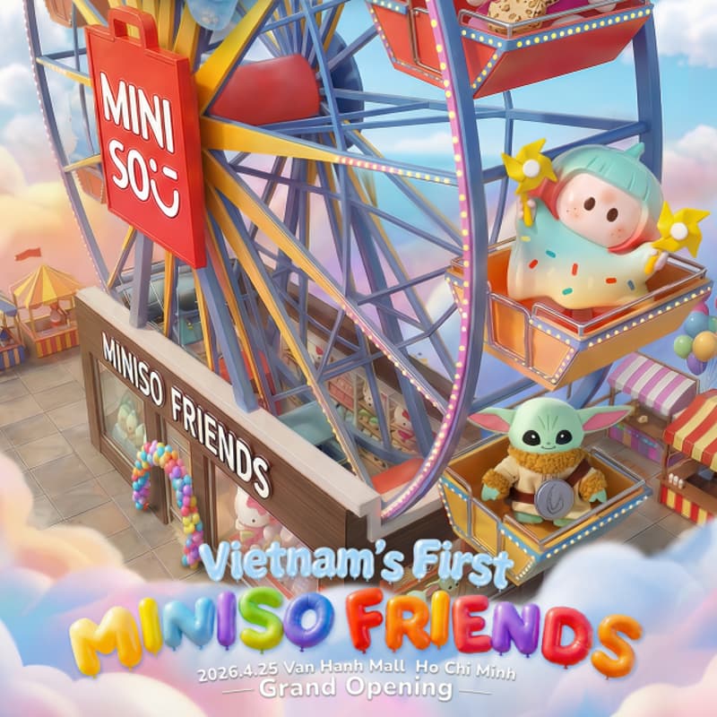 Cover Image for Khai Trương Hoành Tráng MINISO FRIENDS Việt Nam | Đăng Ký Dành Cho Fan