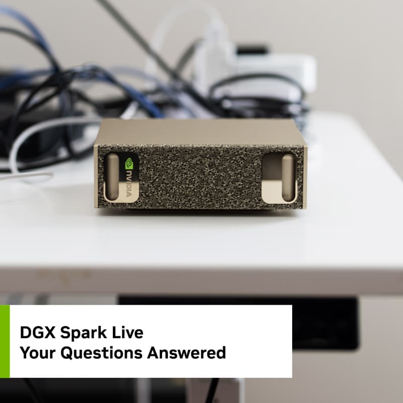 Cover Image for DGX Spark Live: Your Questions Answered Vol. 2
