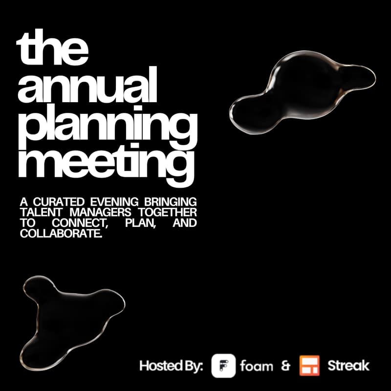 Cover Image for The Annual Planning Meeting from Foam & Streak