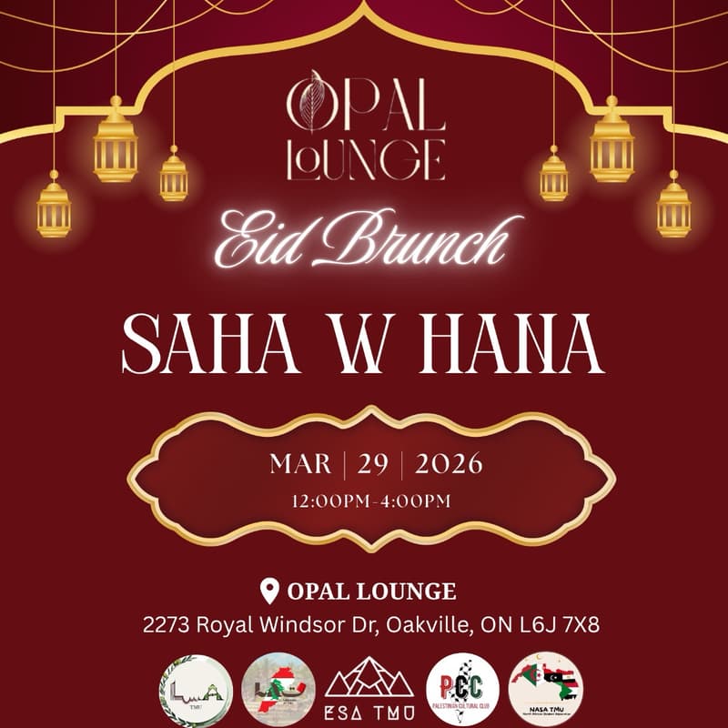 Cover Image for SAHA W HANA EID BRUNCH
