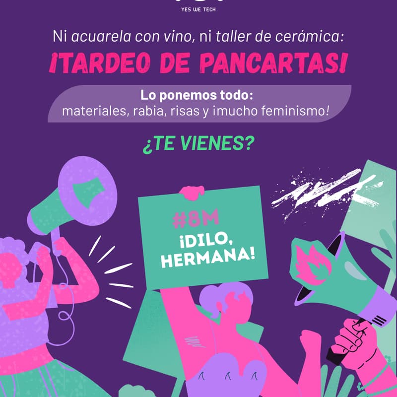 Cover Image for Taller Pancartas para el #8M