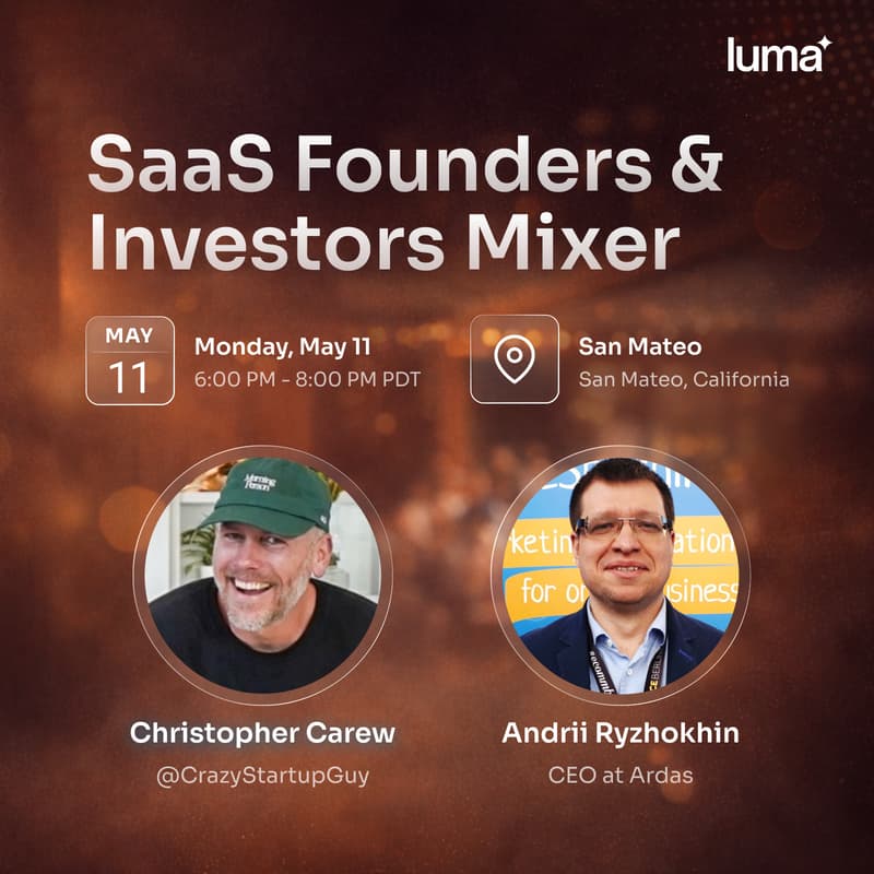 Cover Image for SaaS Founders & Investors Mixer
