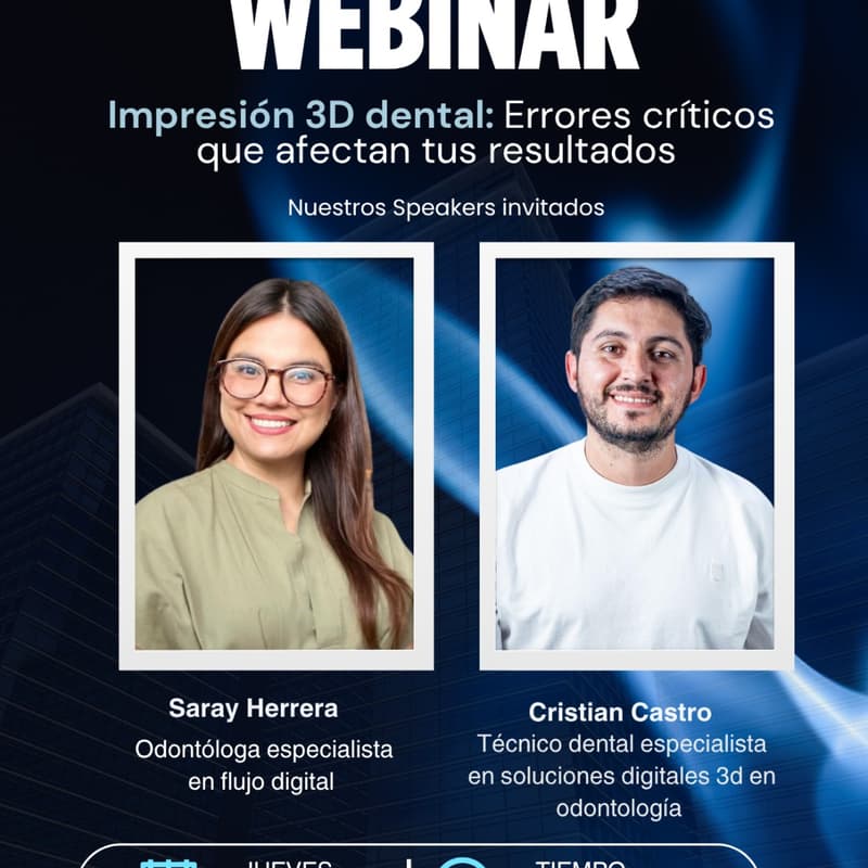Cover Image for Impresión 3D dental: Errores críticos que afectan tus resultados
