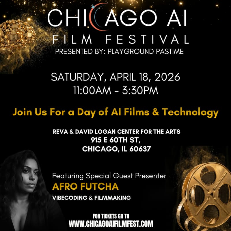 Cover Image for The Chicago AI Film Festival, Powered by Playground Pastime
