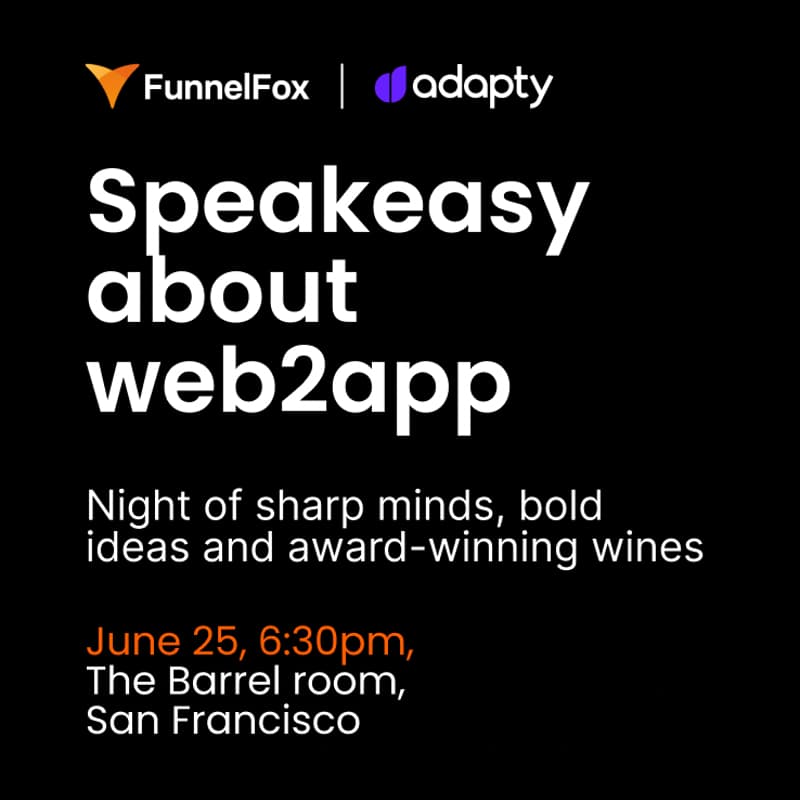 Cover Image for Speakeasy about Web2App