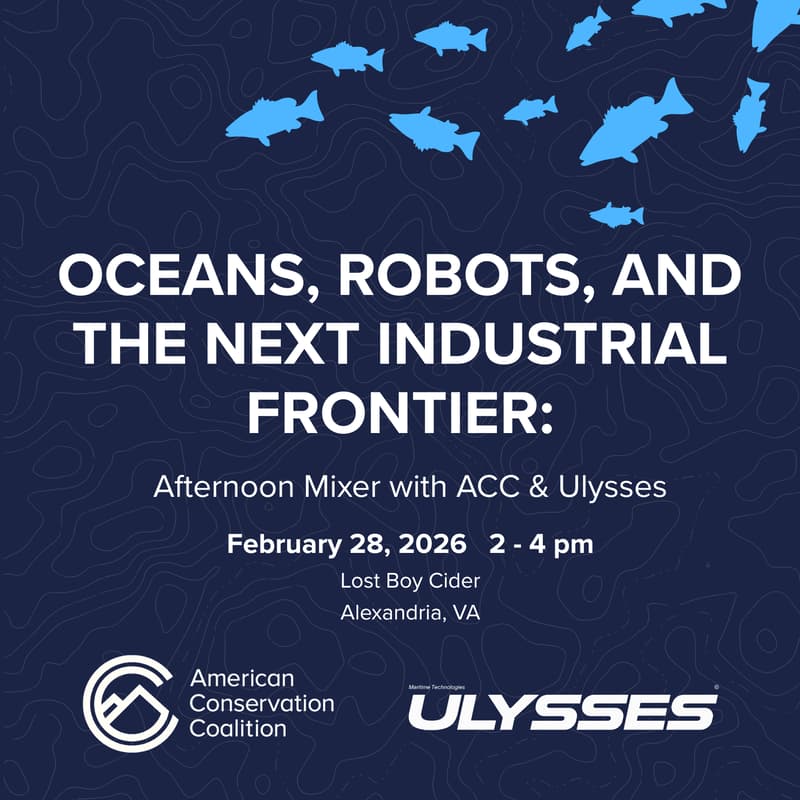 Cover Image for Oceans, Robots, and the Next Industrial Frontier: Afternoon Mixer with ACC & Ulysses