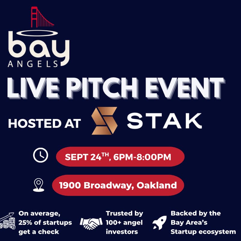 Cover Image for Bay Angels Startup Pitch Night