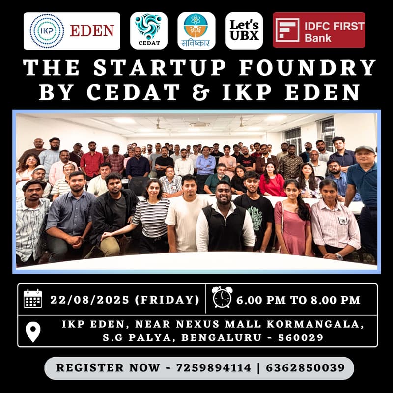 Cover Image for THE STARTUP FOUNDRY BY CEDAT & IKP EDEN